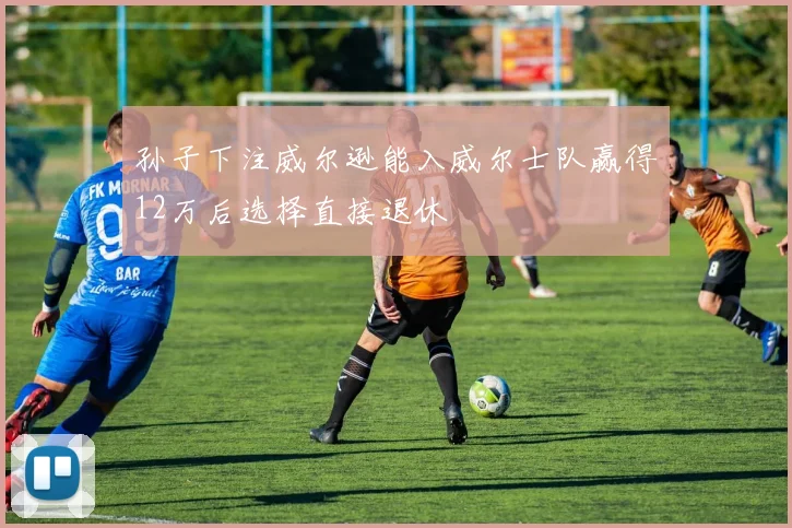 孙子下注威尔逊能入威尔士队赢得12万后选择直接退休